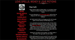 Desktop Screenshot of nowspells.com
